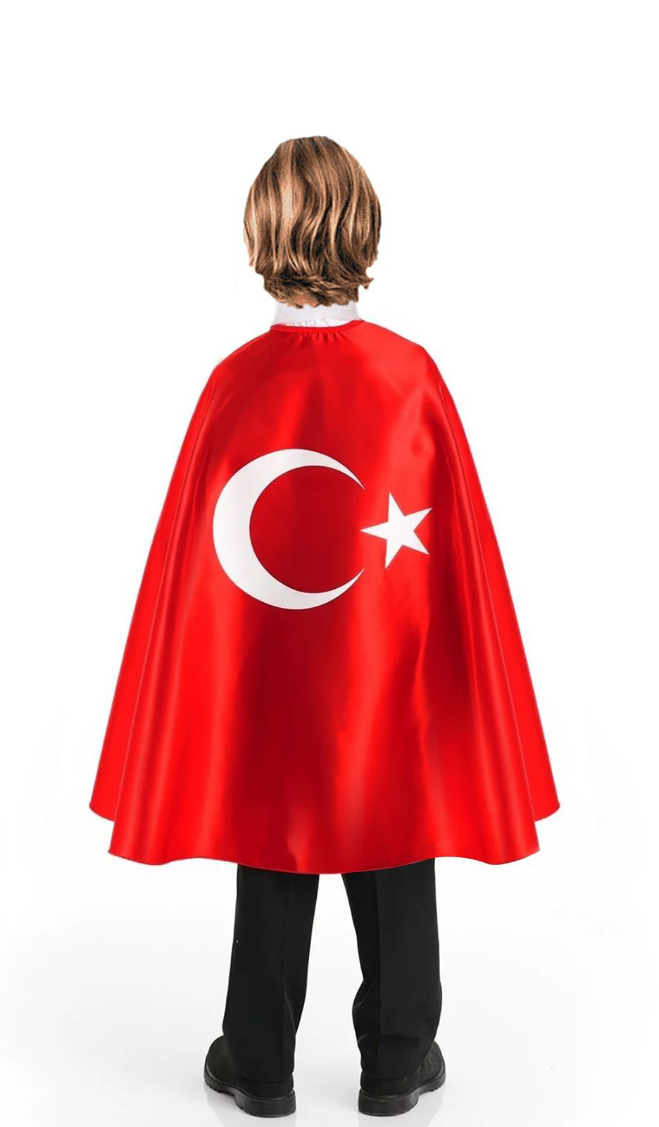 TÜRK BAYRAĞI PELERİN XL BEDEN 25 ADET