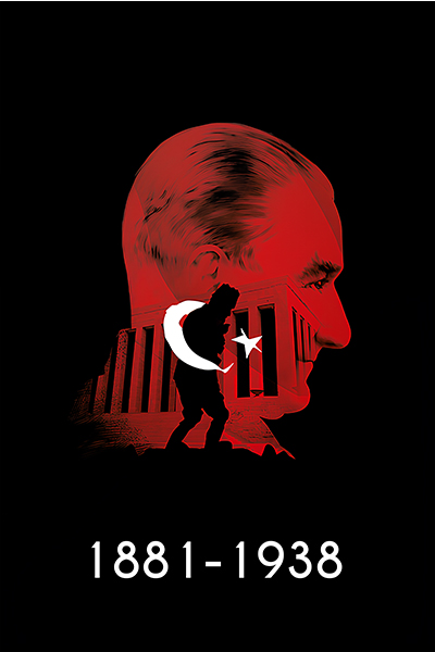 10 Kasım Atatürk Posteri 100X150