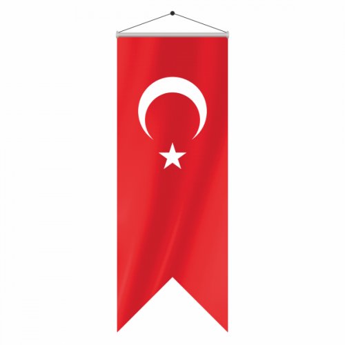 Kırlangıç Türk Bayrağı 50x200
